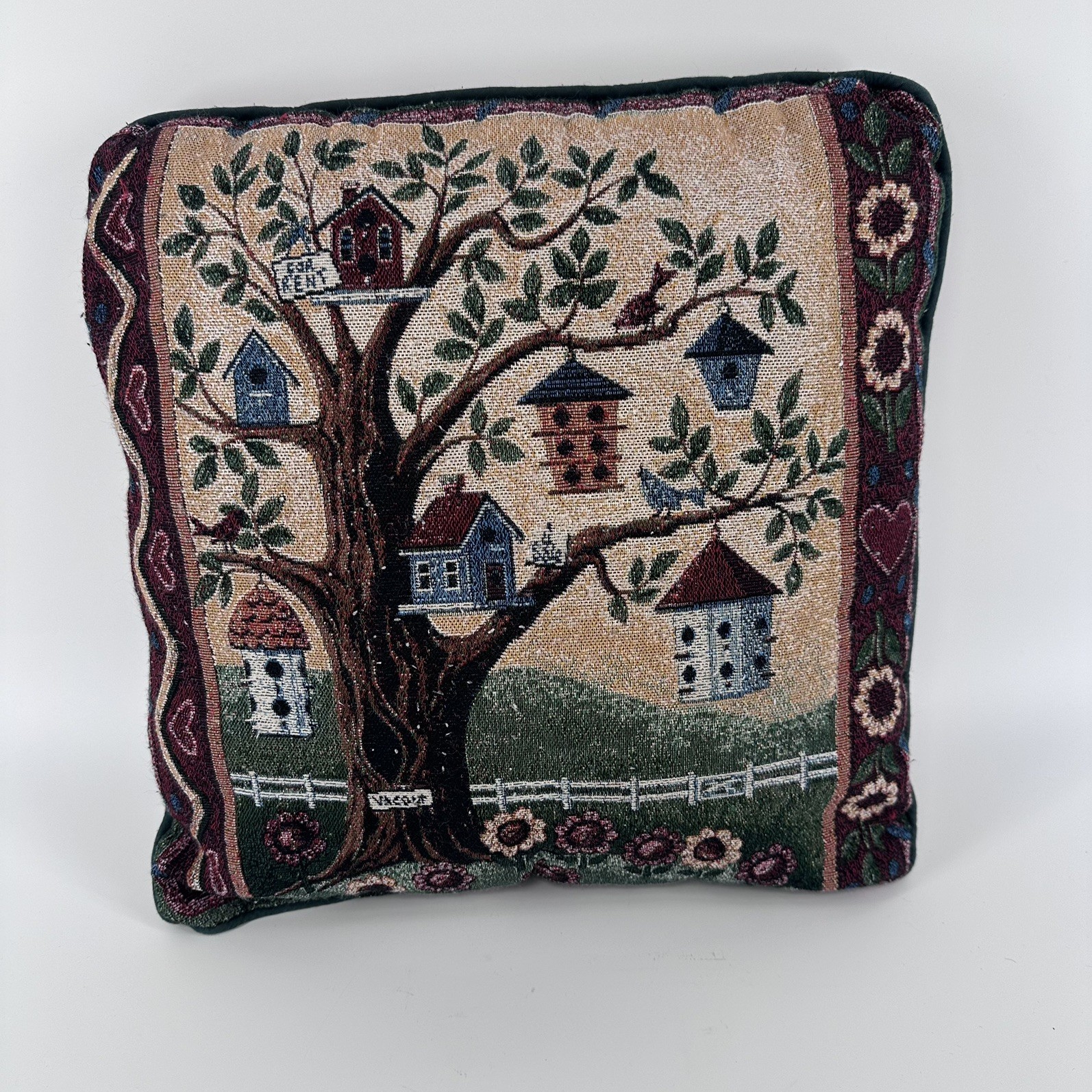 VTG Mohawk Home Tapestry Throw Pillow 16\