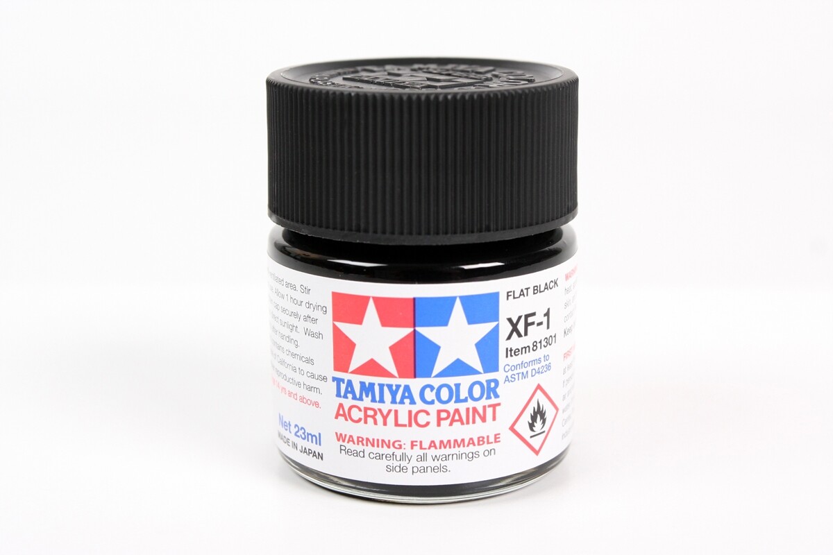 Tamiya XF Series Flat Acrylic Paint 23ml Large Bottle