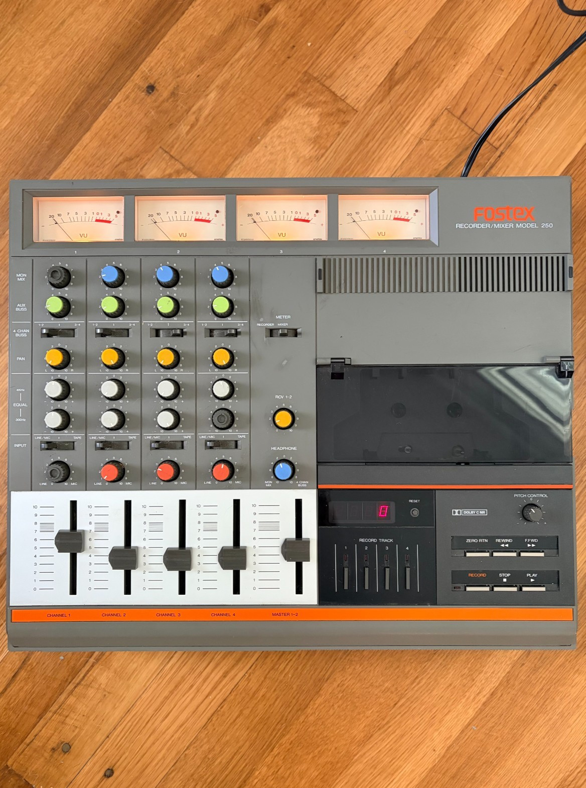 Fostex Model 250 4-Track Cassette Recorder / Mixer