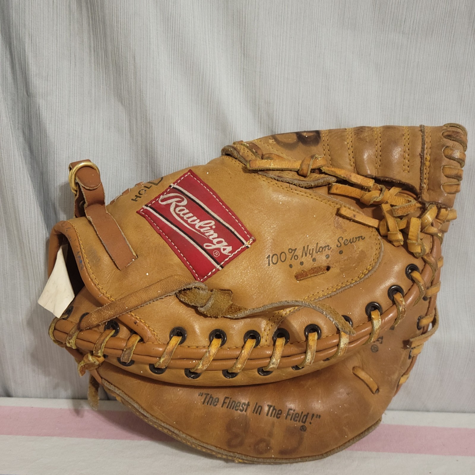 Vtg Rawlings RCM30 Lance Parrish Catcher's Mitt RHT Deep Well Pocket Lite Toe Vtg Rawlings RCM30 Lance Parrish Catcher's Mitt RHT Deep Well Pocket Lite Toe