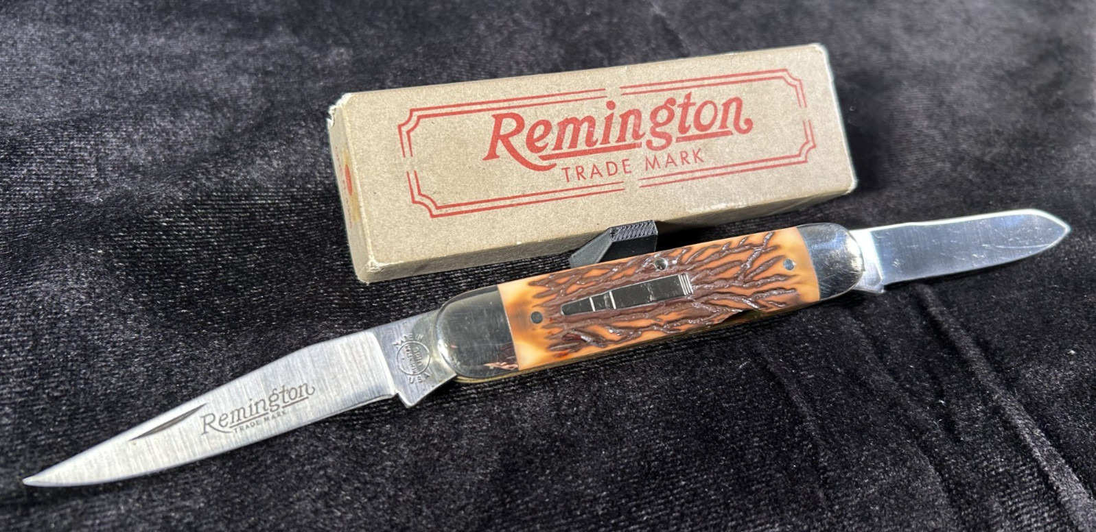 Vintage 1993 Remington R4356 Bush Pilot Bullet Knife — USA Made Old New in Box