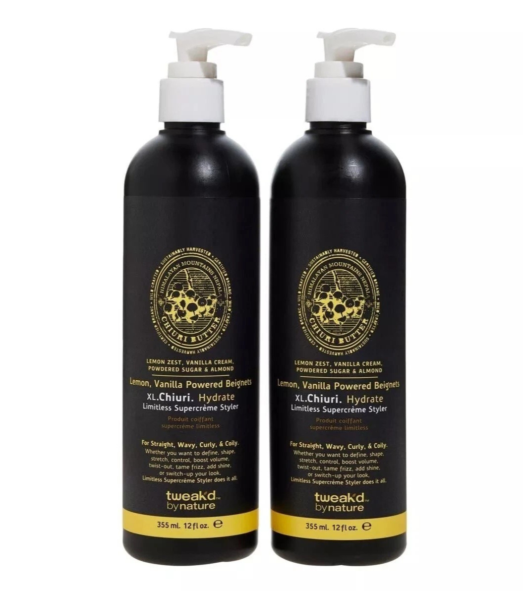 2X-Tweak\'d Chiuri Limitless Supercreme Styler Lemon Vanilla Beignets 12oz SEALED
