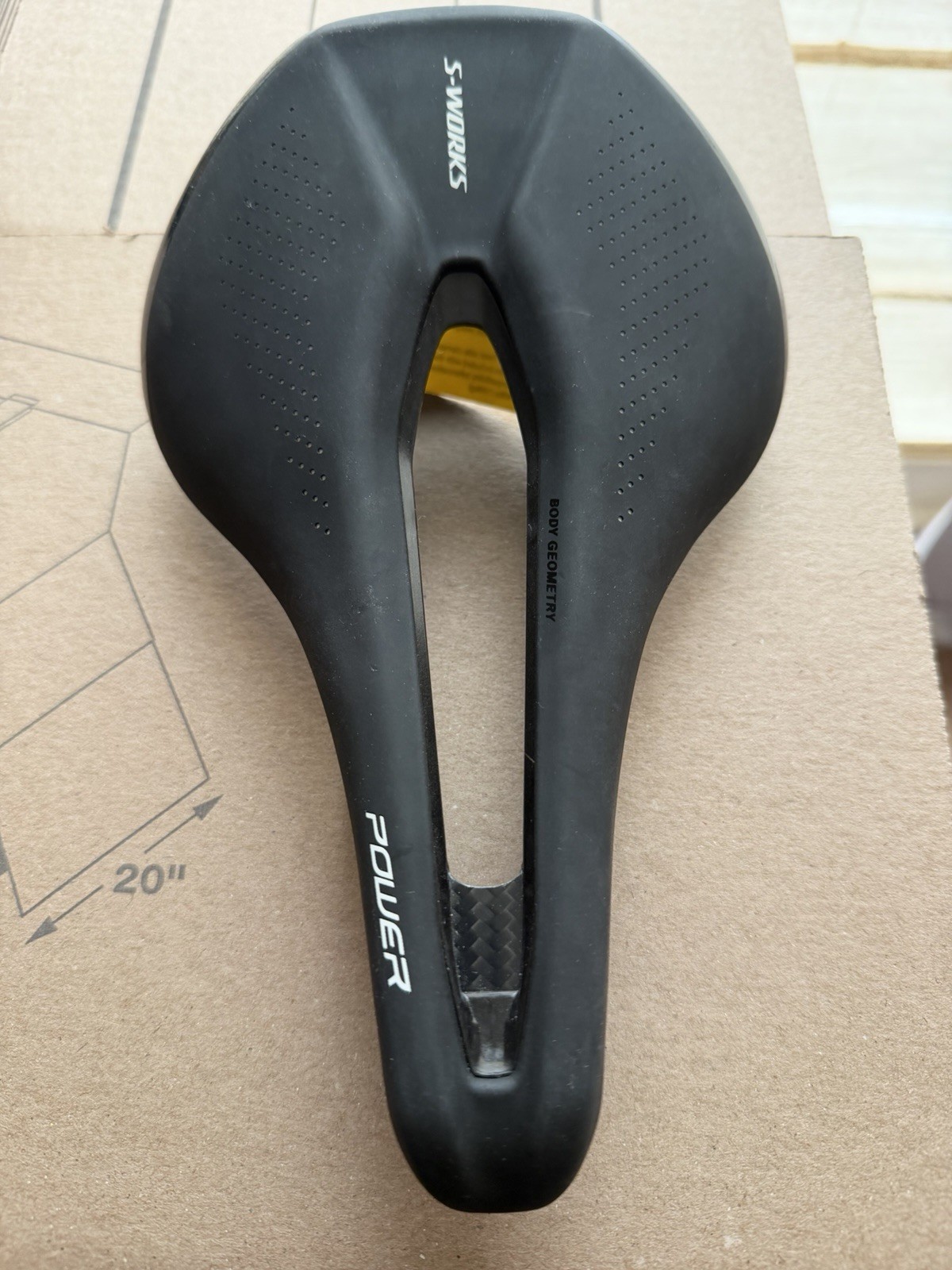 Specialized S-Works Power Saddle 143mm Carbon Fiber