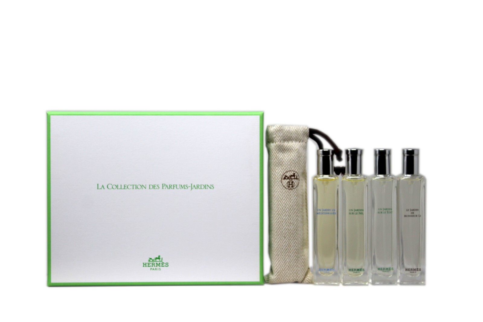 HERMES LA COLLECTION DES PARFUMS-JARDINS EAU DE TOILETT SPRAYS 4*15 ML HERMES LA COLLECTION DES PARFUMS-JARDINS EAU DE TOILETT SPRAYS 4*15 ML