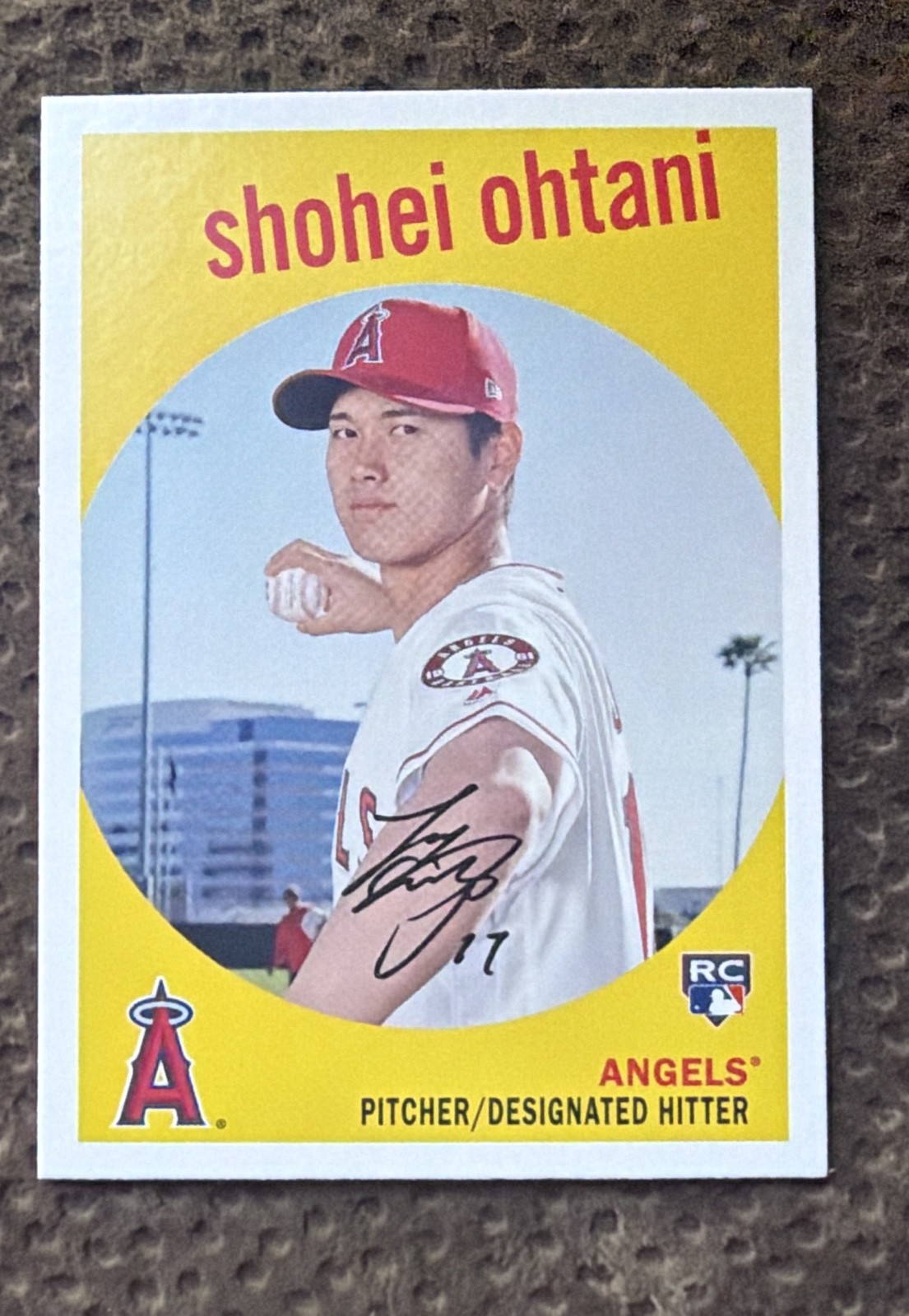 2018 Topps Archives - 1959 Design Shohei Ohtani #50 Pitching Pose (RC)