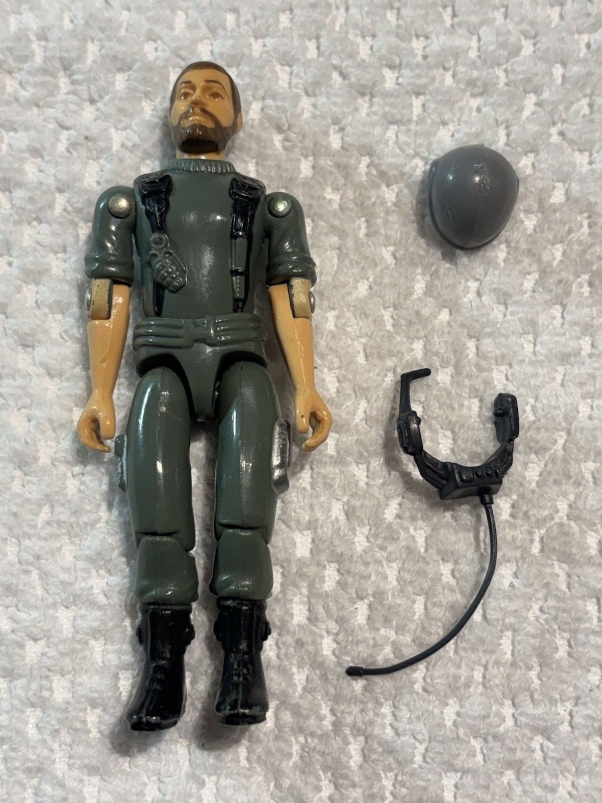 Vintage Hasbro GI Joe Cobra Action Figure Breaker Complete 1982 straight arm
