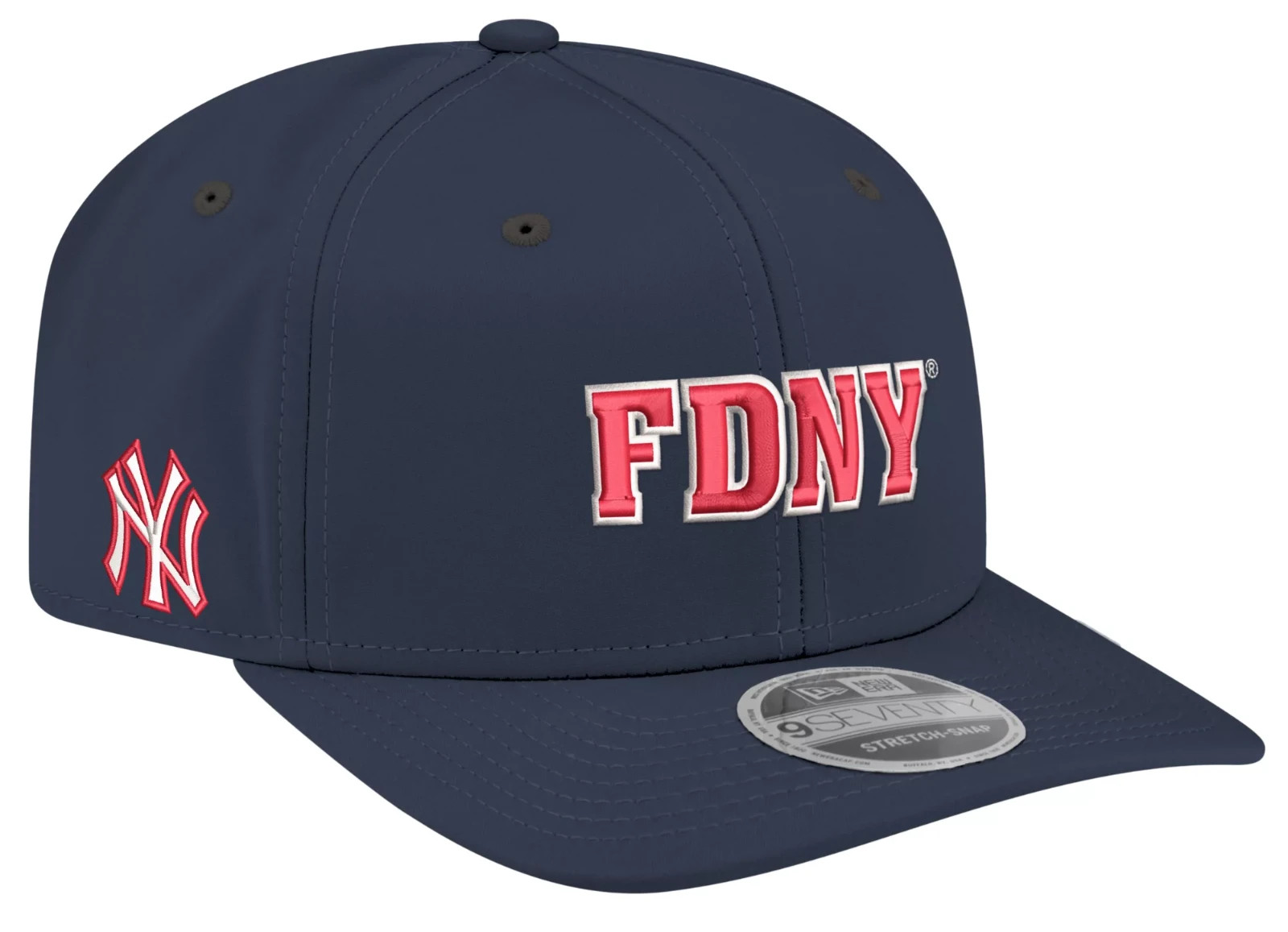 New York Yankees New Era FDNY 9SEVENTY Snapback Hat Cap 9/11 First Responders