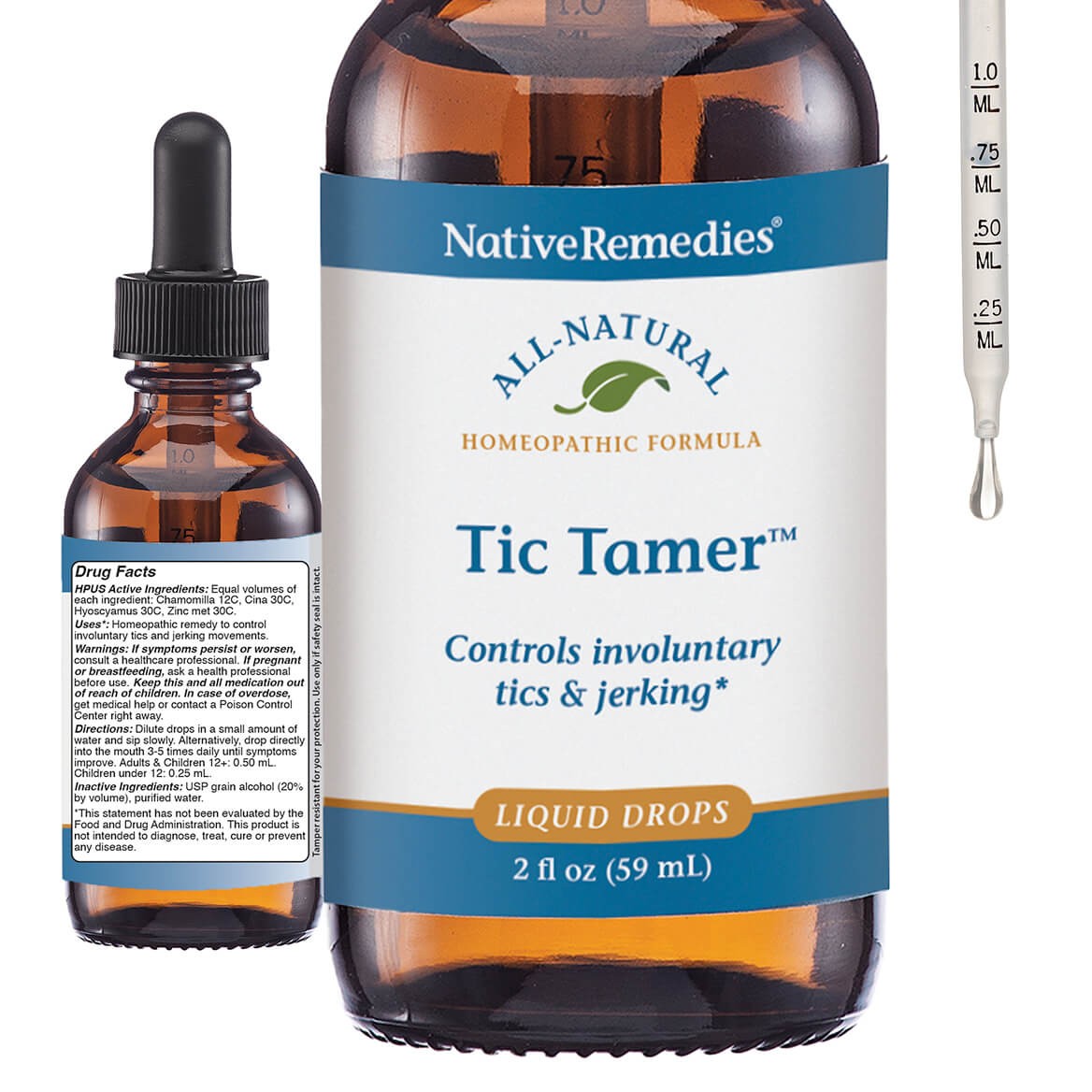 Native Remedies Tic Tamer for Involuntary & Nervous Tics