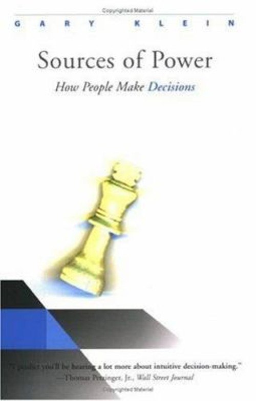 Sources of Power : How People Make Decisions Paperback Gary A. Kl Sources of Power : How People Make Decisions Paperback Gary A. Kl