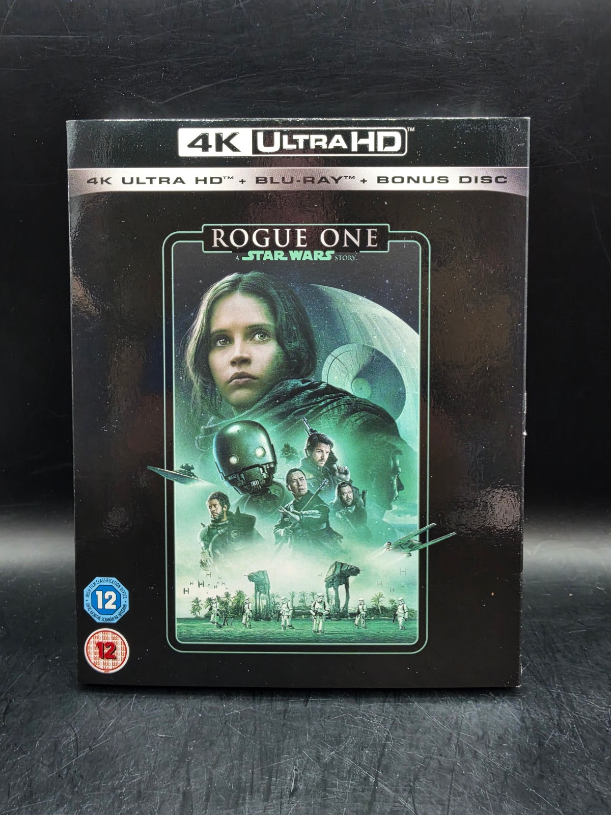 Rogue One A Star Wars Story 4K + Slip Sleeve Cover UHD Blu-ray REGION FREE NEW