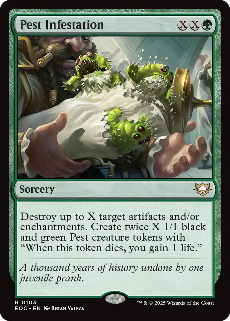 MTG Pest Infestation [Edge of Eternities Commander] Near Mint Magic