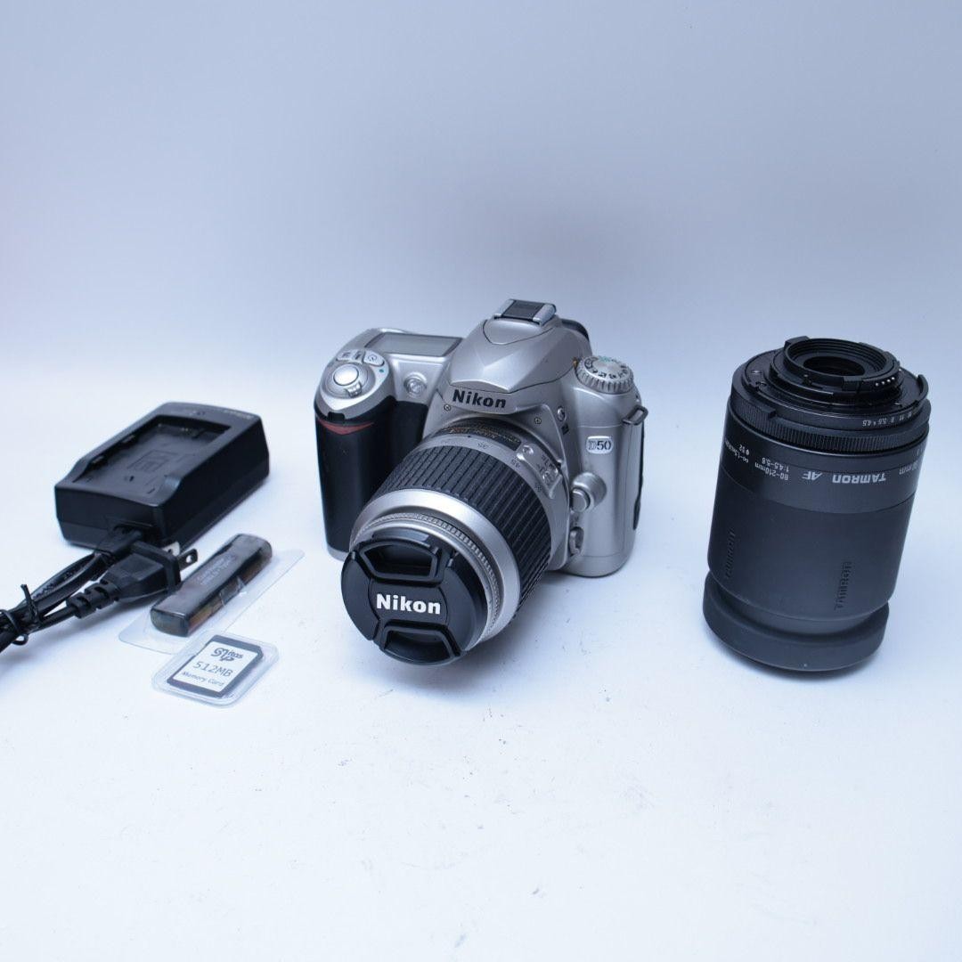 Nikon D50 Digital SLR Camera with 2 Lenses