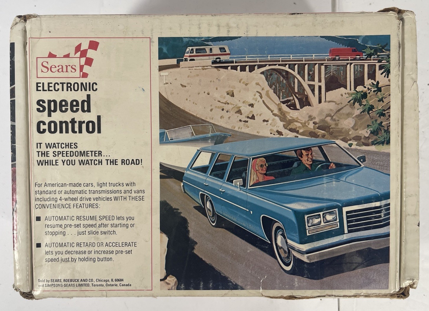 Electronic speed control vintage Sears cruise control NOS 20545