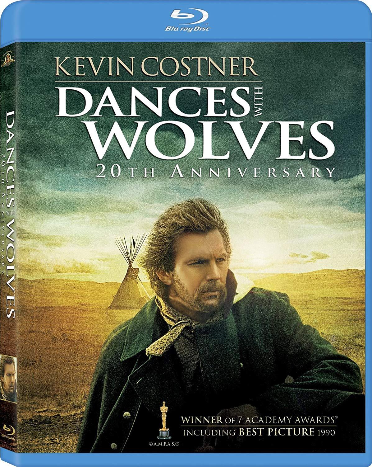Dances With Wolves [Blu-ray] 20th Anniversary Edition  New, 