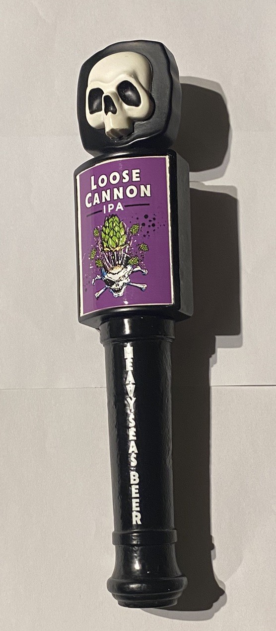 Heavy Seas Beer Loose Cannon IPA - Beer Tap Handle - 12”