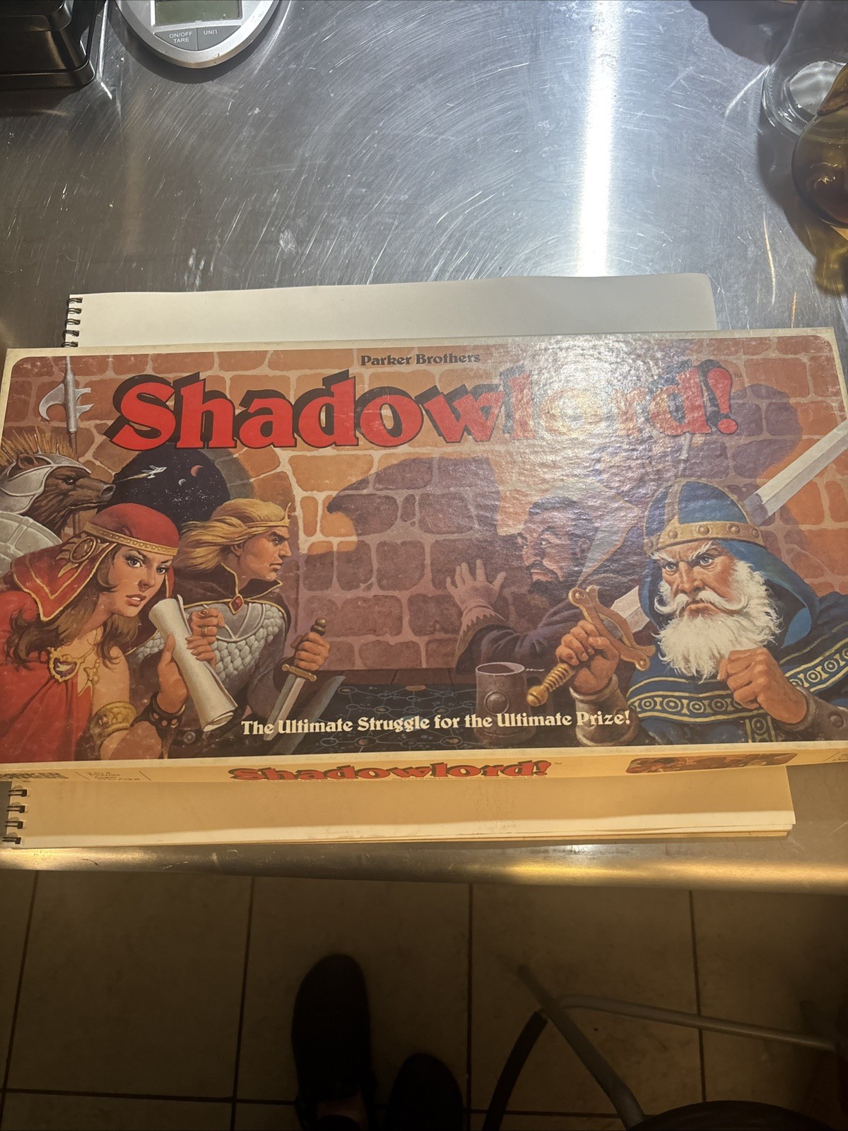 Shadowlord Board Game 1983 Parker Brothers New Open Box Complete