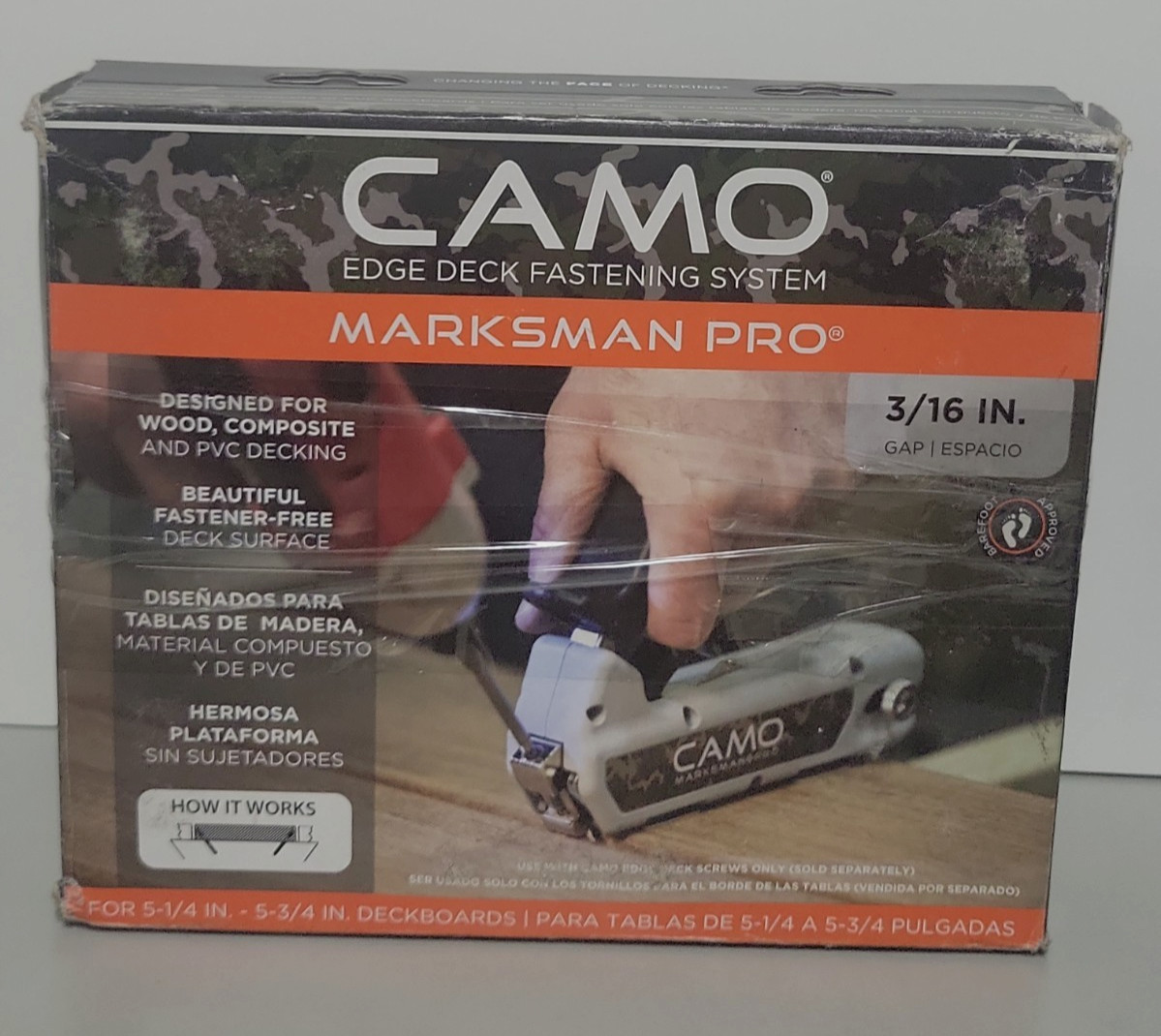 Camo Edge Deck Fastening System - Marksman Pro ~3/16