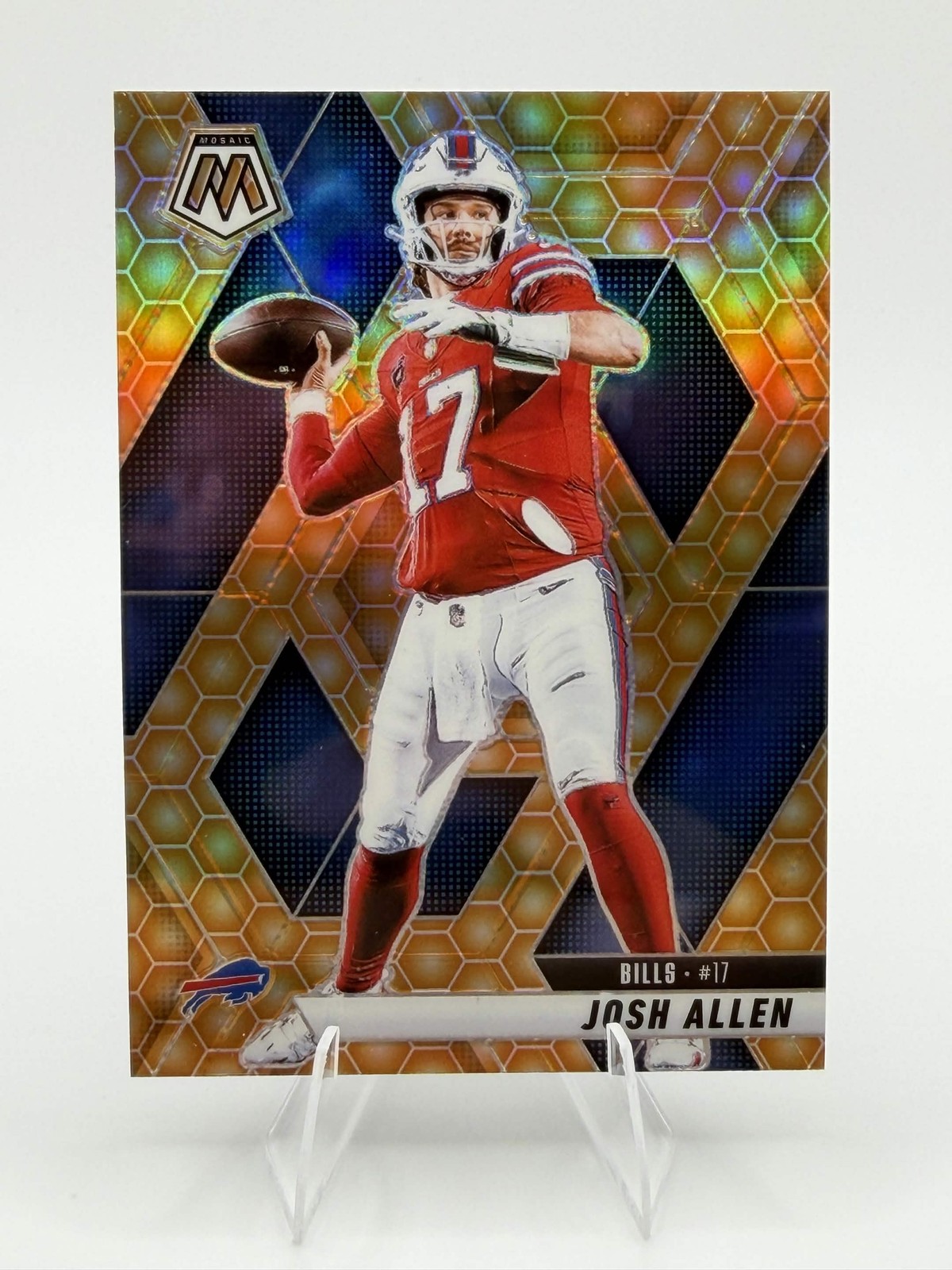 2025 Panini Mosaic #150 Josh Allen Honeycomb Prizm 2025 Panini Mosaic #150 Josh Allen Honeycomb Prizm