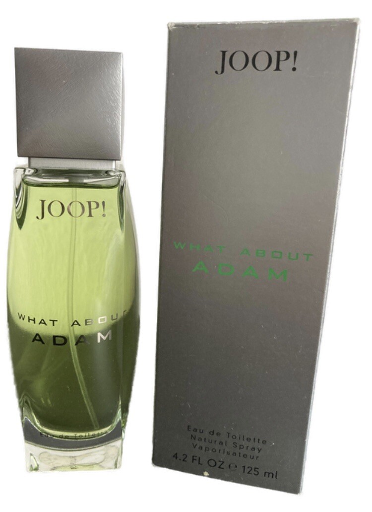 Joop What About Adam Men EDT 4.2 oz Spray With Box Rare Vintage