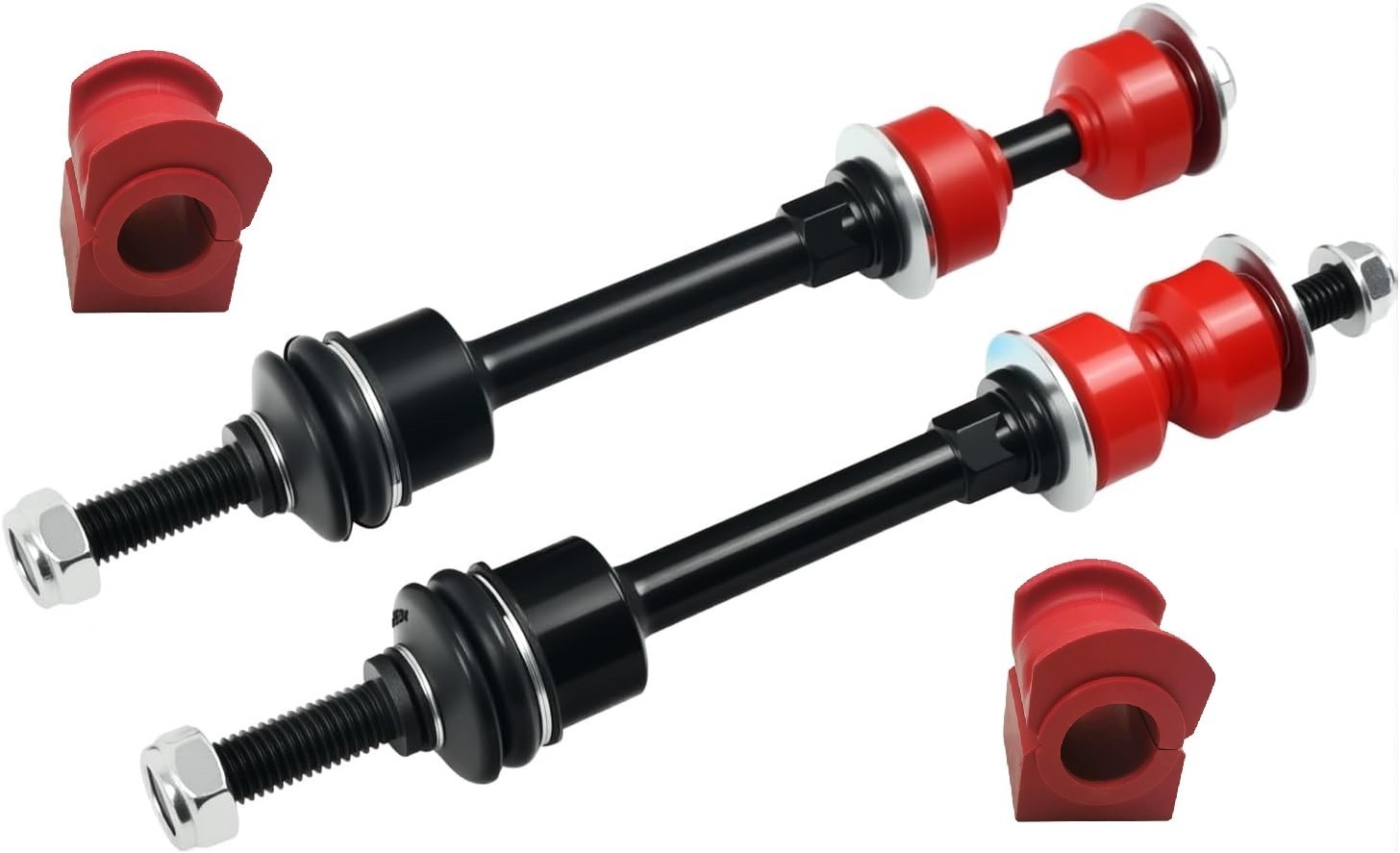 4PC NEW Front Driver & Passenger Stabilizer Sway Bar+Bushing Link Ford F150 4WD