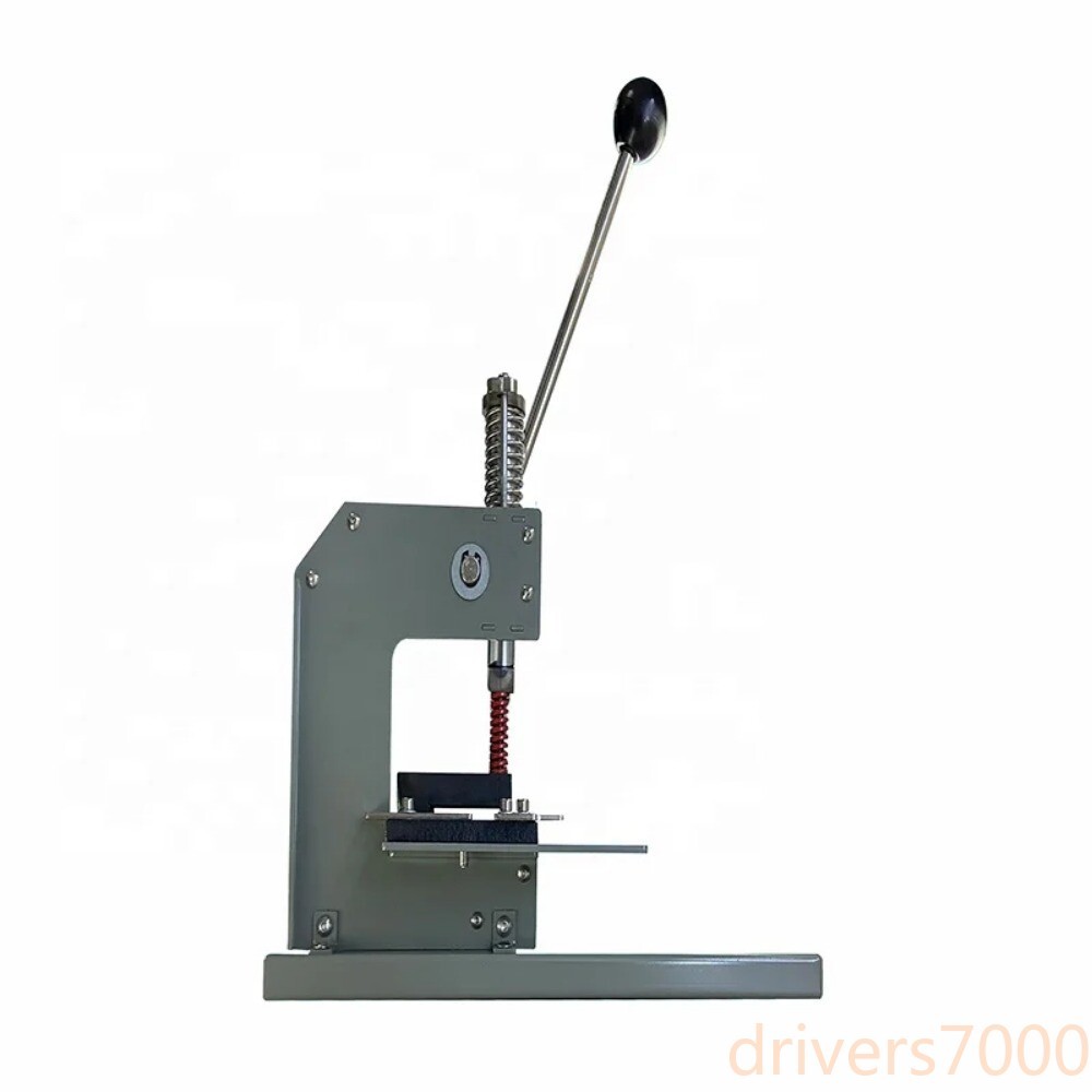 Manual Punching Machine Business Card Copper Aluminum Iron Sheet Punching