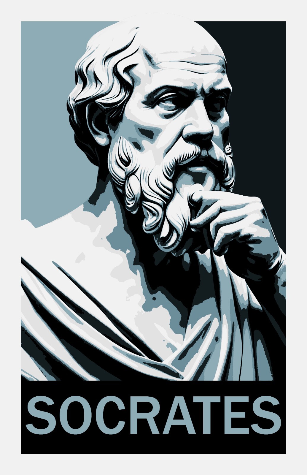 Socrates Ancient Greek Philosopher Philosophy Motivation Success Poster 11x17 Socrates Ancient Greek Philosopher Philosophy Motivation Success Poster 11x17