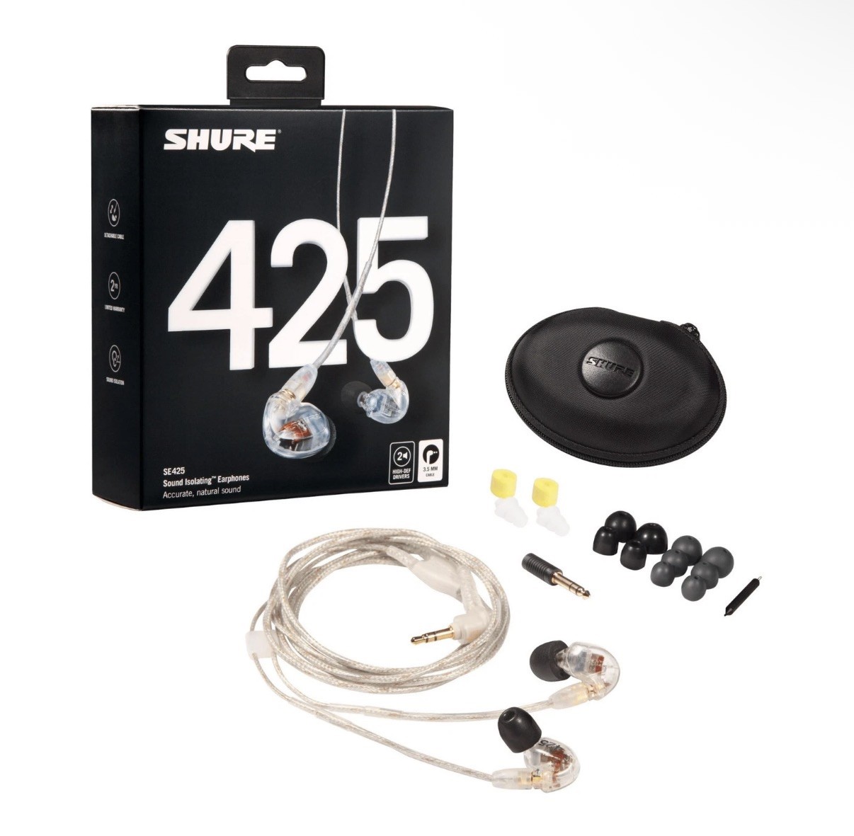 Shure SE 425 Sound Isolating In-Ear For Professional Performance Shure SE 425 Sound Isolating In-Ear For Professional Performance
