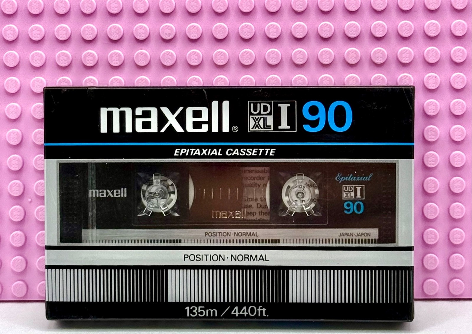 MAXELL UDXL I 90 1982 USA TYPE I BLANK CASSETTE TAPE (1) (SEALED) MAXELL UDXL I 90 1982 USA TYPE I BLANK CASSETTE TAPE (1) (SEALED)