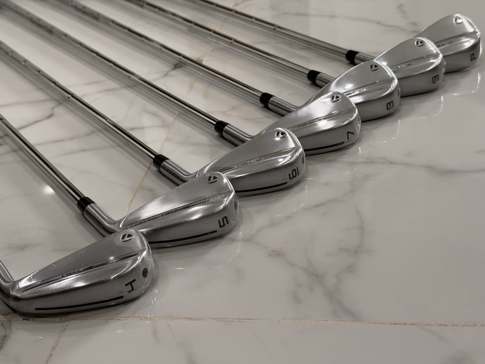 NEW 2025 TaylorMade P790 Iron Set 4-PW RH Dynamic Gold 105 S300 USA