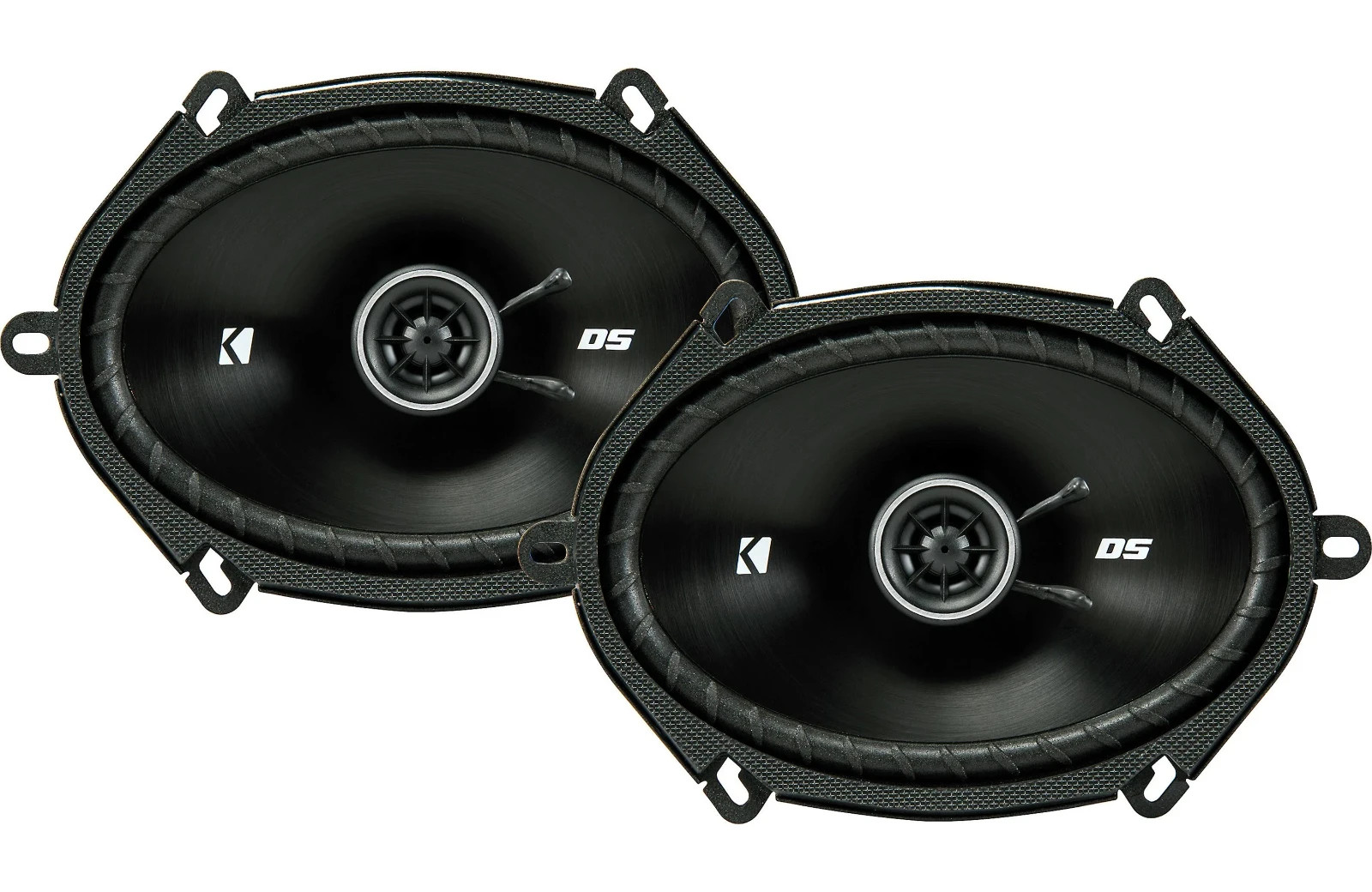 Kicker 43DSC680 6x8-Inch 2-Way Coaxial Speakers - 