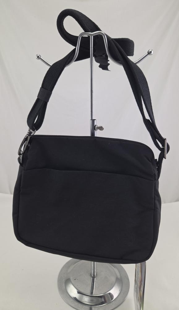 Travelon Roam Anti-Theft Small East/West Crossbody Color: Black 