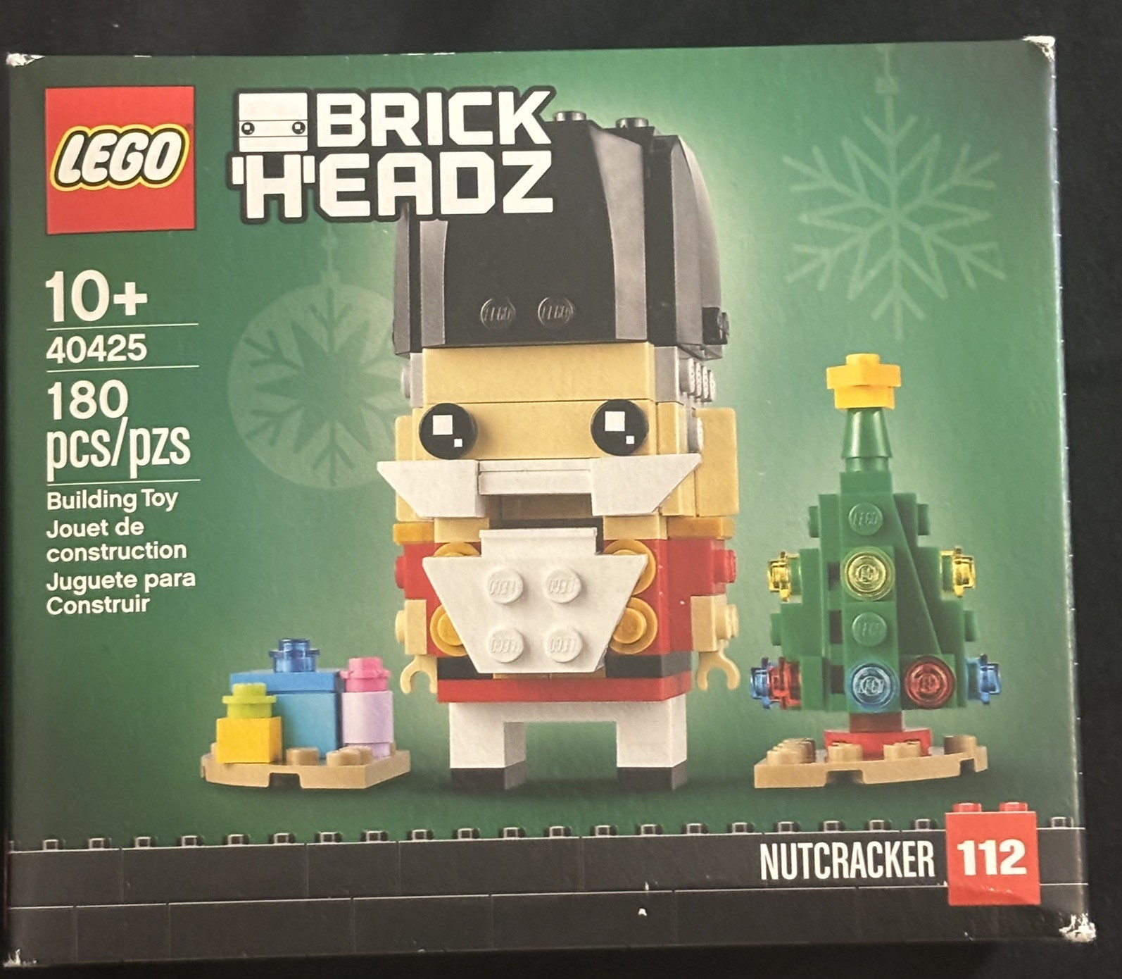 LEGO Brickheadz Nutcracker 40425 Christmas Set New In Box Legos