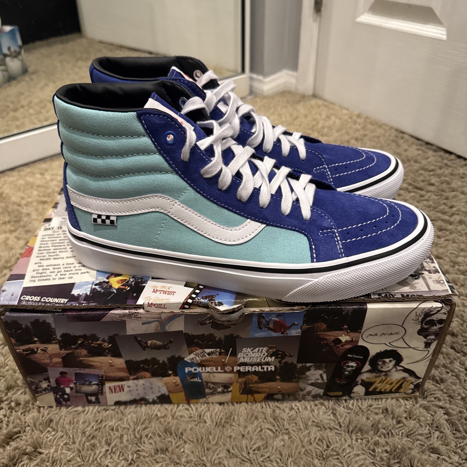 Mike McGill McTwist Skate Hi Pro Vans Limited Edition - Size 10.5m/12w - New 