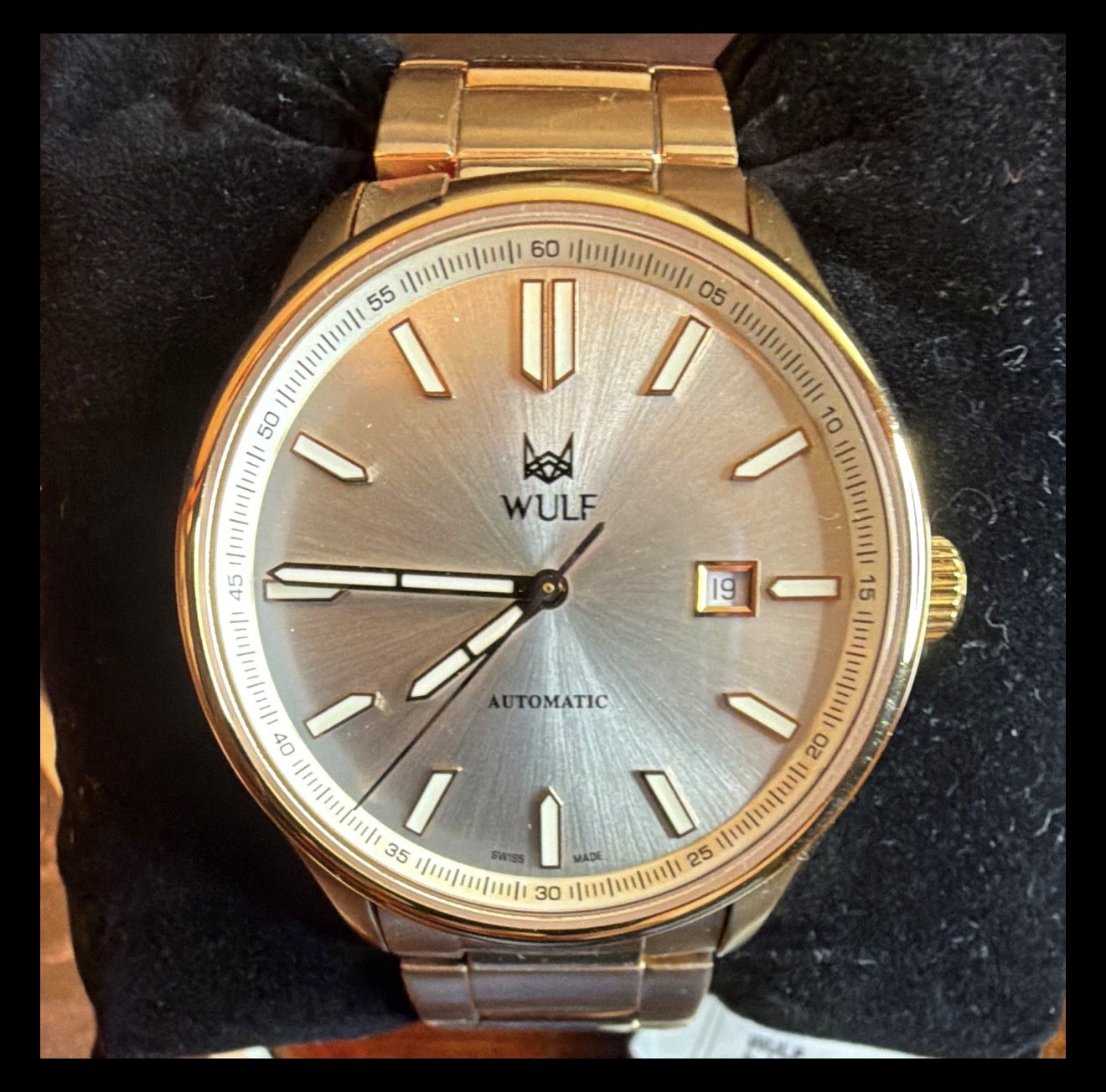 *Rare* NEW Wulf Alpha-X Calibre 01 Ltd Ed Automatic Watch w/ Box & Paper *Rare* NEW Wulf Alpha-X Calibre 01 Ltd Ed Automatic Watch w/ Box & Paper