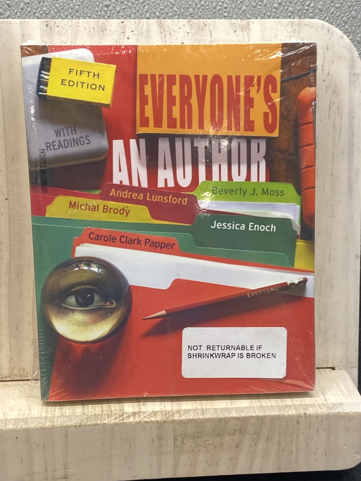 Everyone\'s an Author with Readings Paperback, by Moss Beverly J English