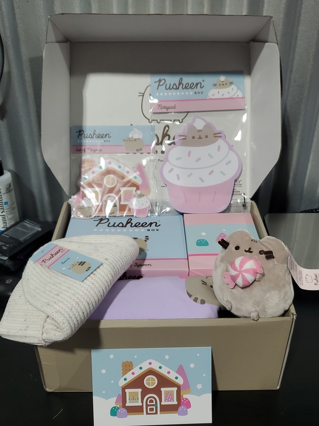 PUSHEEN WINTER BOX 2025 7 Pieces XL Hoodie NEW PUSHEEN WINTER BOX 2025 7 Pieces XL Hoodie NEW