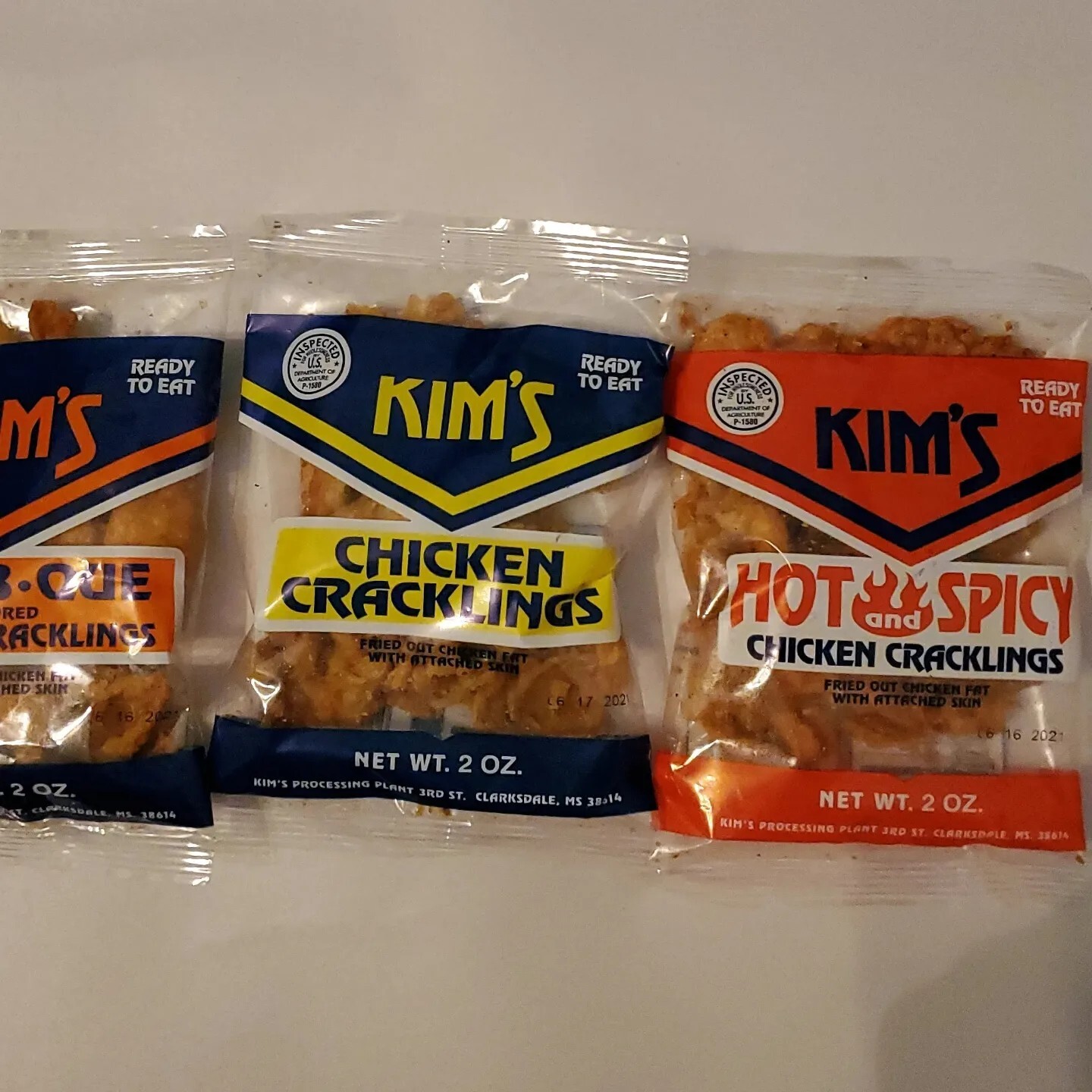 KIM\'S Chicken Cracklings 3pk. / Variety Flavors 