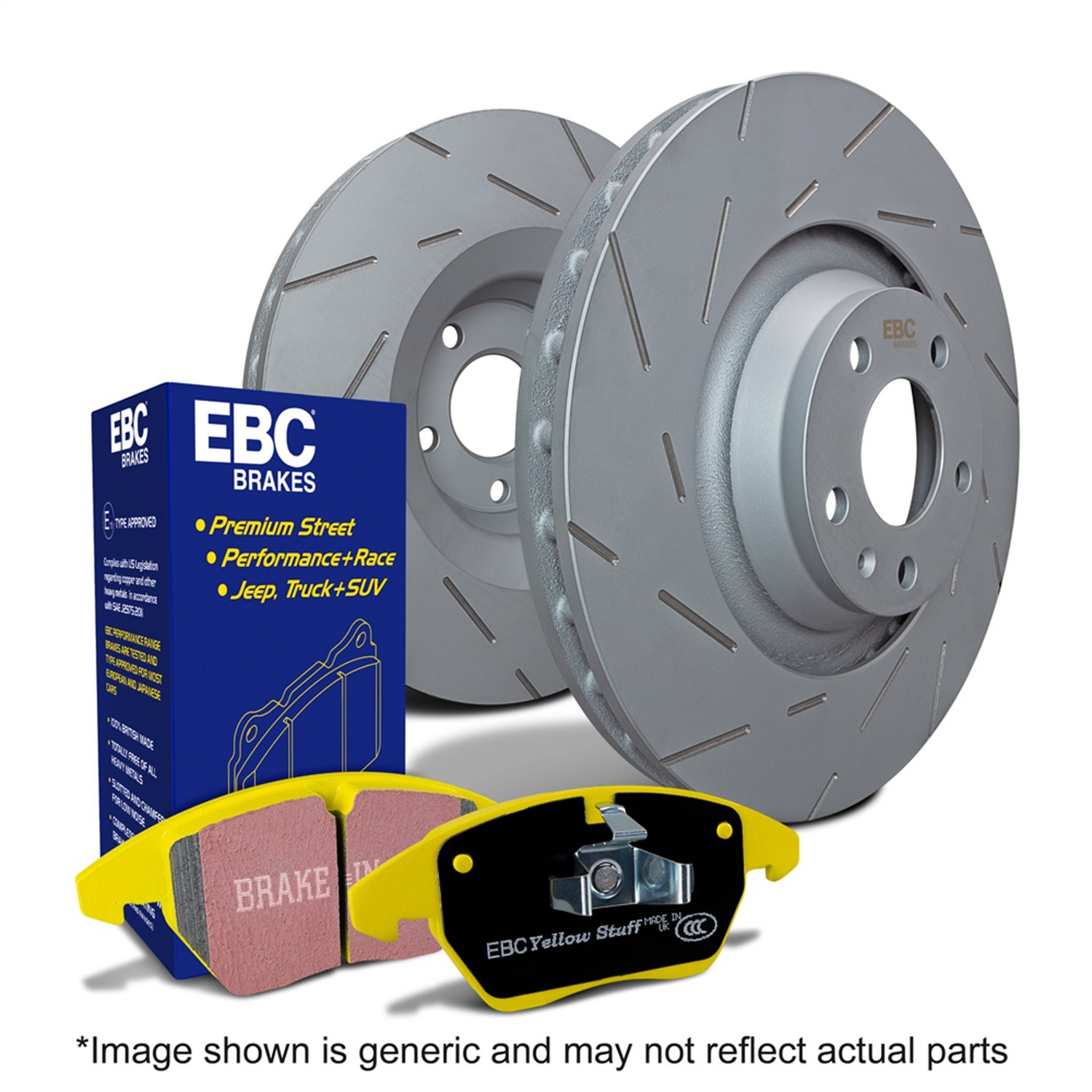 EBC for S9 Kits Yellowstuff Pads and USR Rotors S9KR1439