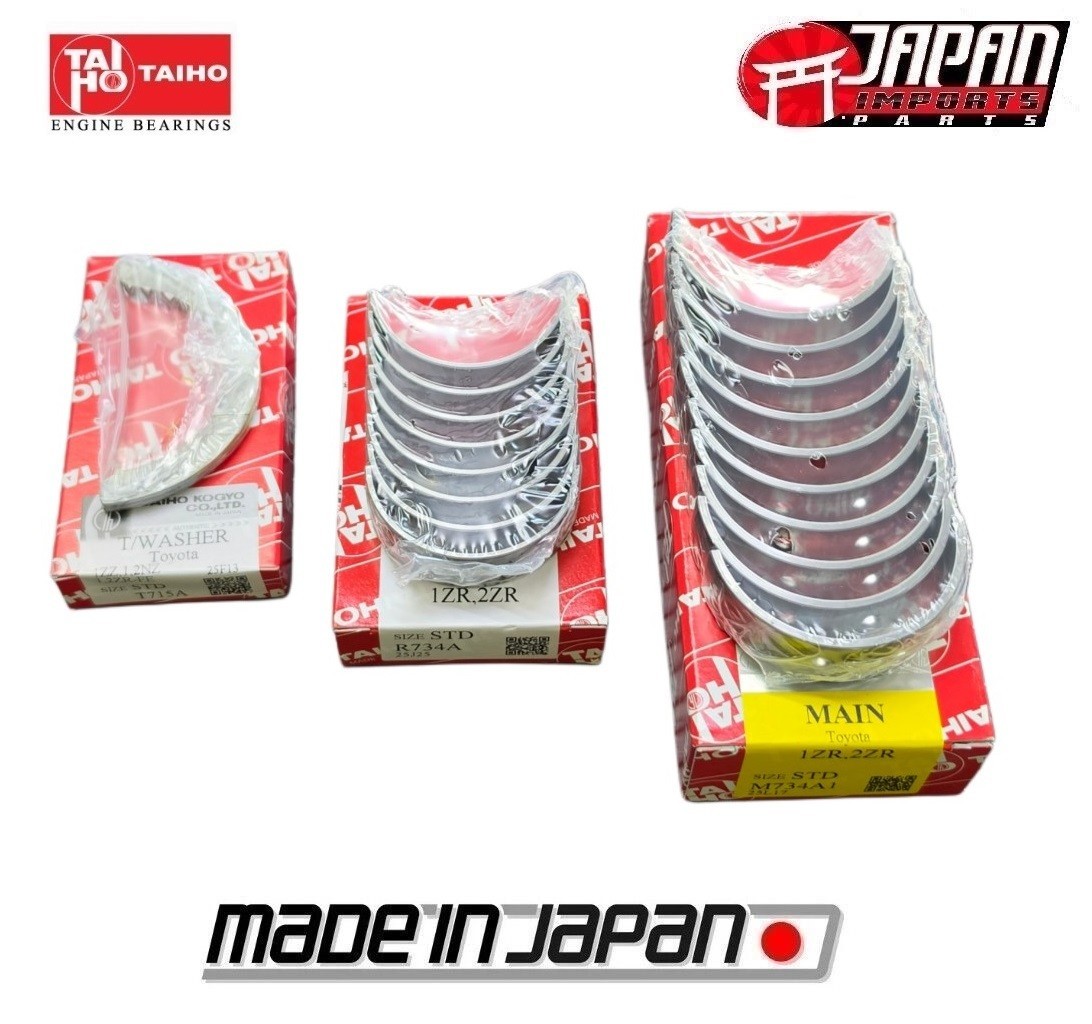 Taiho Rod & Main Bearings Corolla 1.8L 09-22 2ZRFE Matrix iM Prius V Made Japan