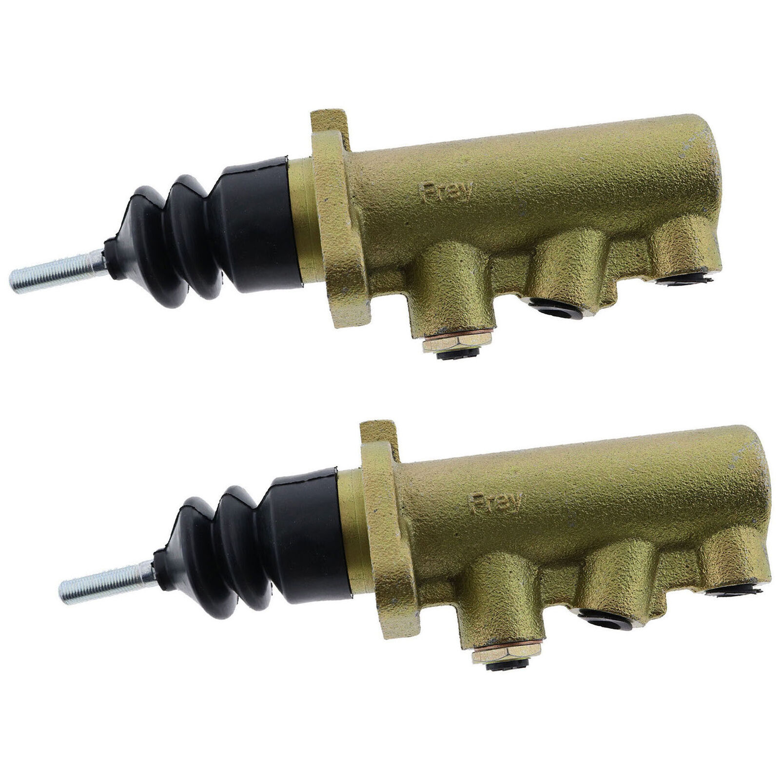 2X Master Brake Cylinder D143162 D141150 For Case 580K 580L 580L Series II 580M