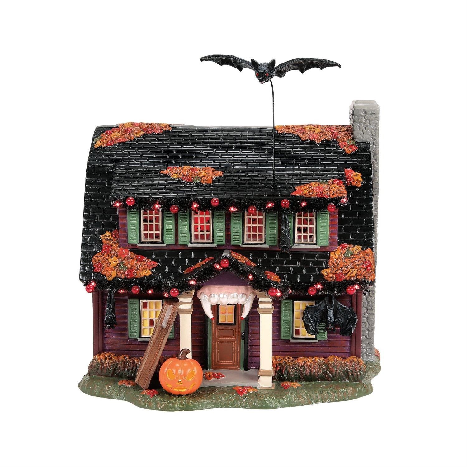 Dept 56 THE VAMPIRE HOUSE Halloween Village Trick or Treat Lane 6018351 G2U Dept 56 THE VAMPIRE HOUSE Halloween Village Trick or Treat Lane 6018351 G2U