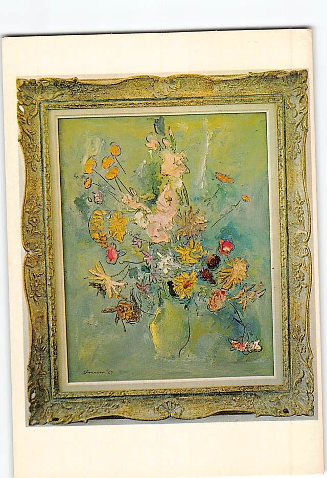 Postcard Summer Bouquet by Sterling Strauser Lyzon Galleries Nashville TN USA