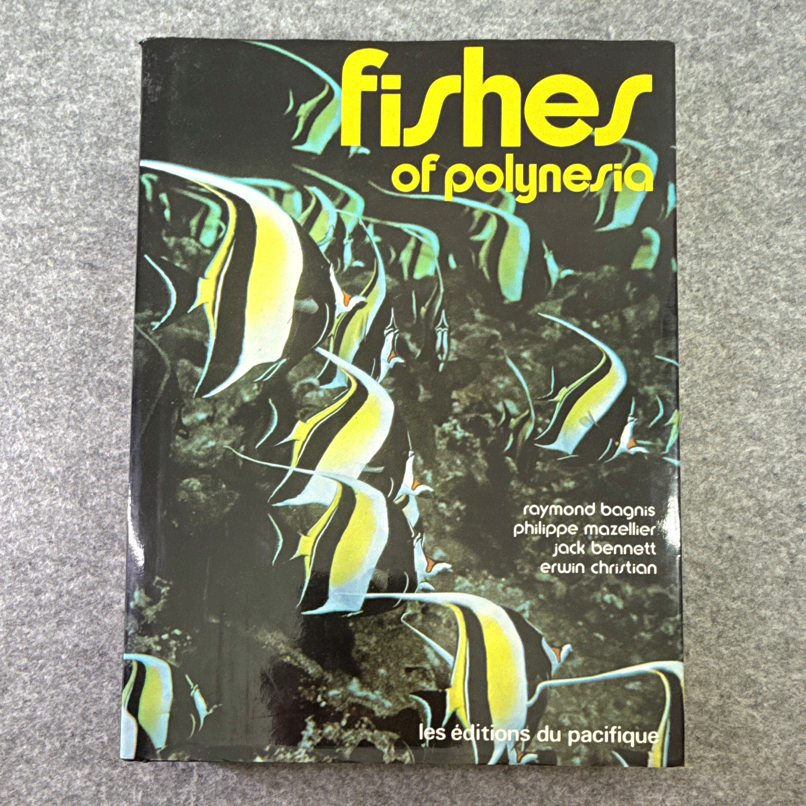 Fishes of Polynesia Bagnis Mazellier 1972 HC Color Illustrated Fish Reference Fishes of Polynesia Bagnis Mazellier 1972 HC Color Illustrated Fish Reference