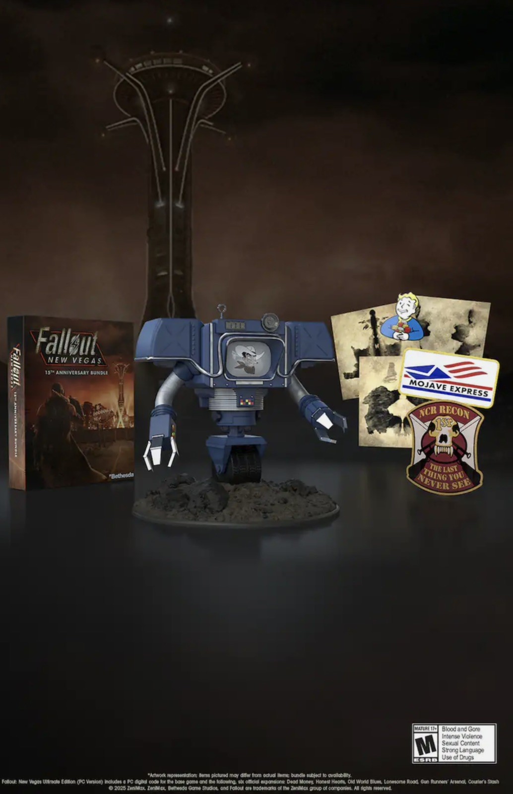 Fallout New Vegas 15th Anniversary Bundle for PC Windows, Sealed++ Fallout New Vegas 15th Anniversary Bundle for PC Windows, Sealed++