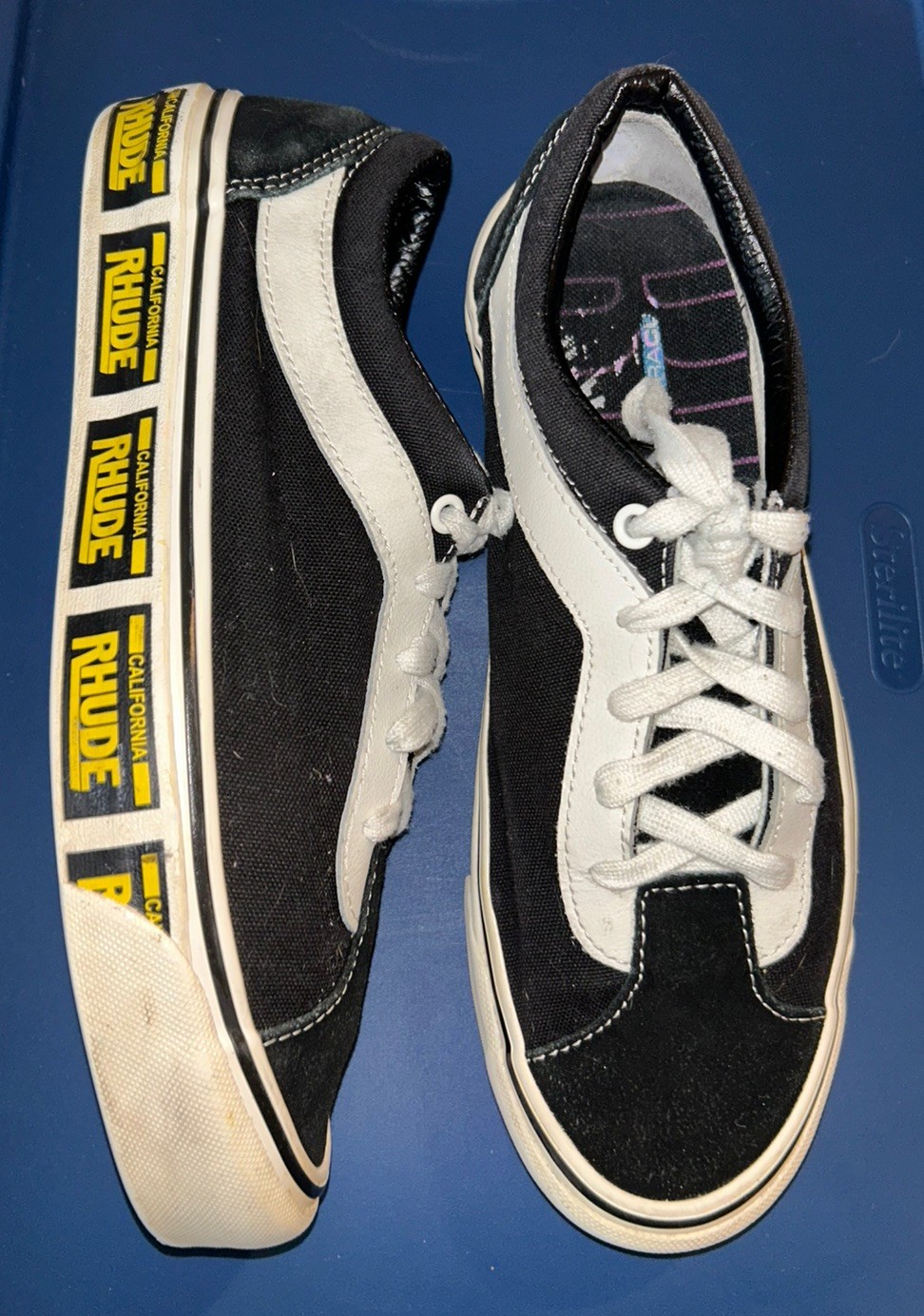 VANS RHUDE x Bold Ni black  Size 9