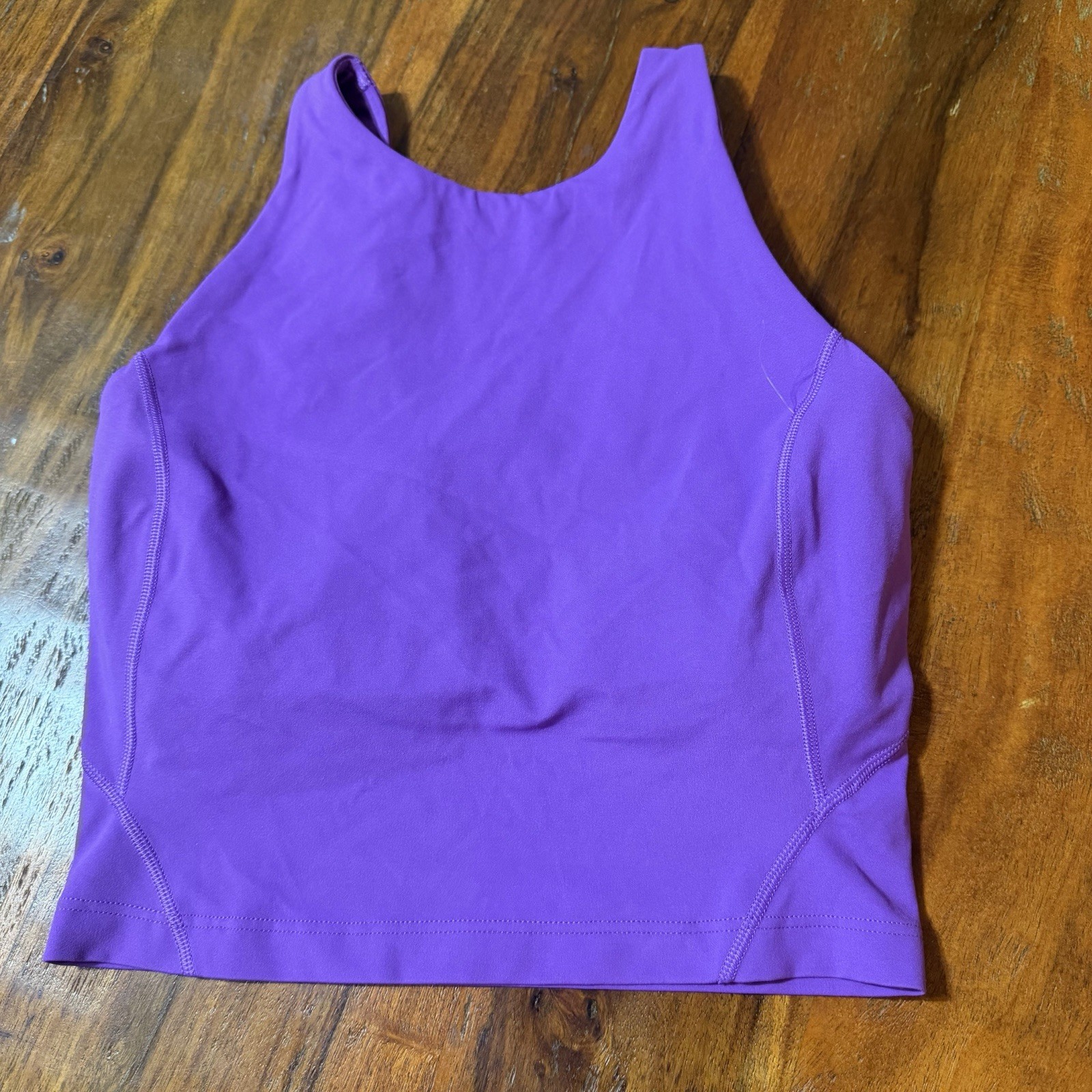 Lululemon High Neck Align Top Low Support Purple LW1DKES women’s size 2 Lululemon High Neck Align Top Low Support Purple LW1DKES women’s size 2
