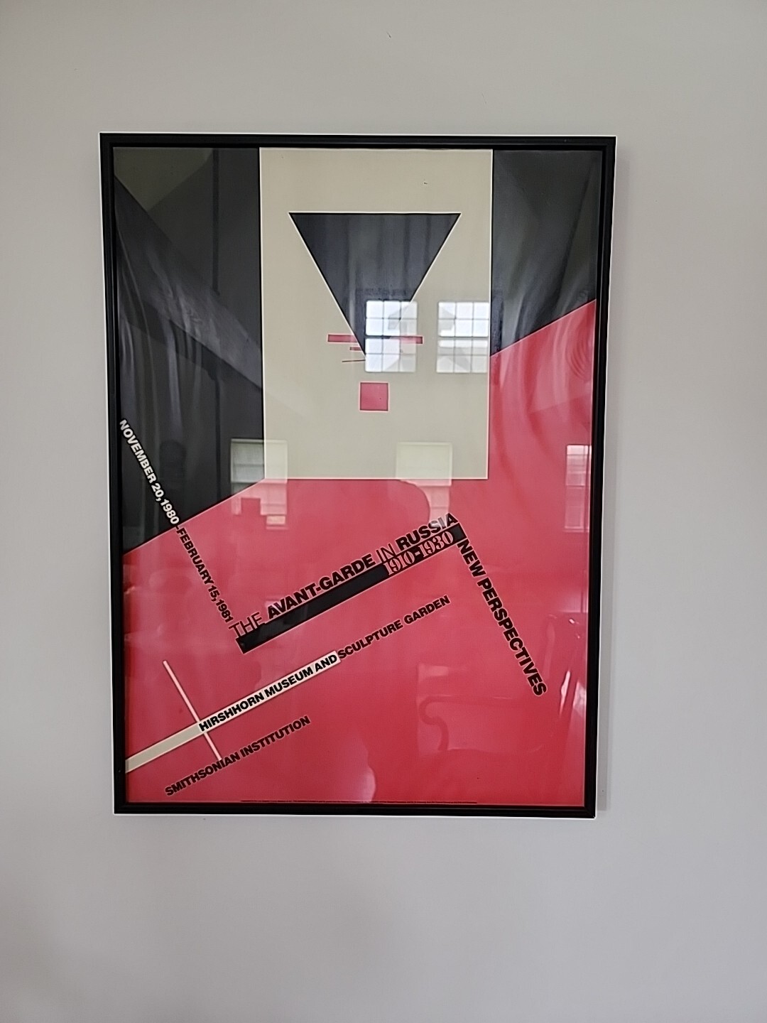 Vintage 1980 RUSSIAN avant Garde Constructivism 1910-1930 Lithographic Poster...