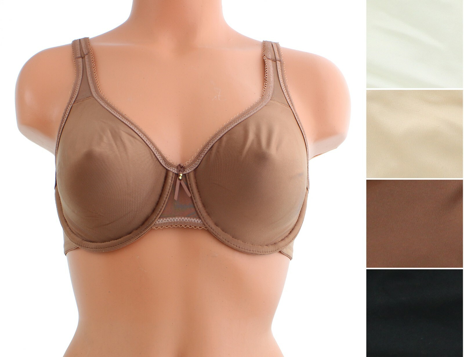 Wacoal Basic Beauty Underwire Bra 855192, Full Figure, Seamless, Supportive 