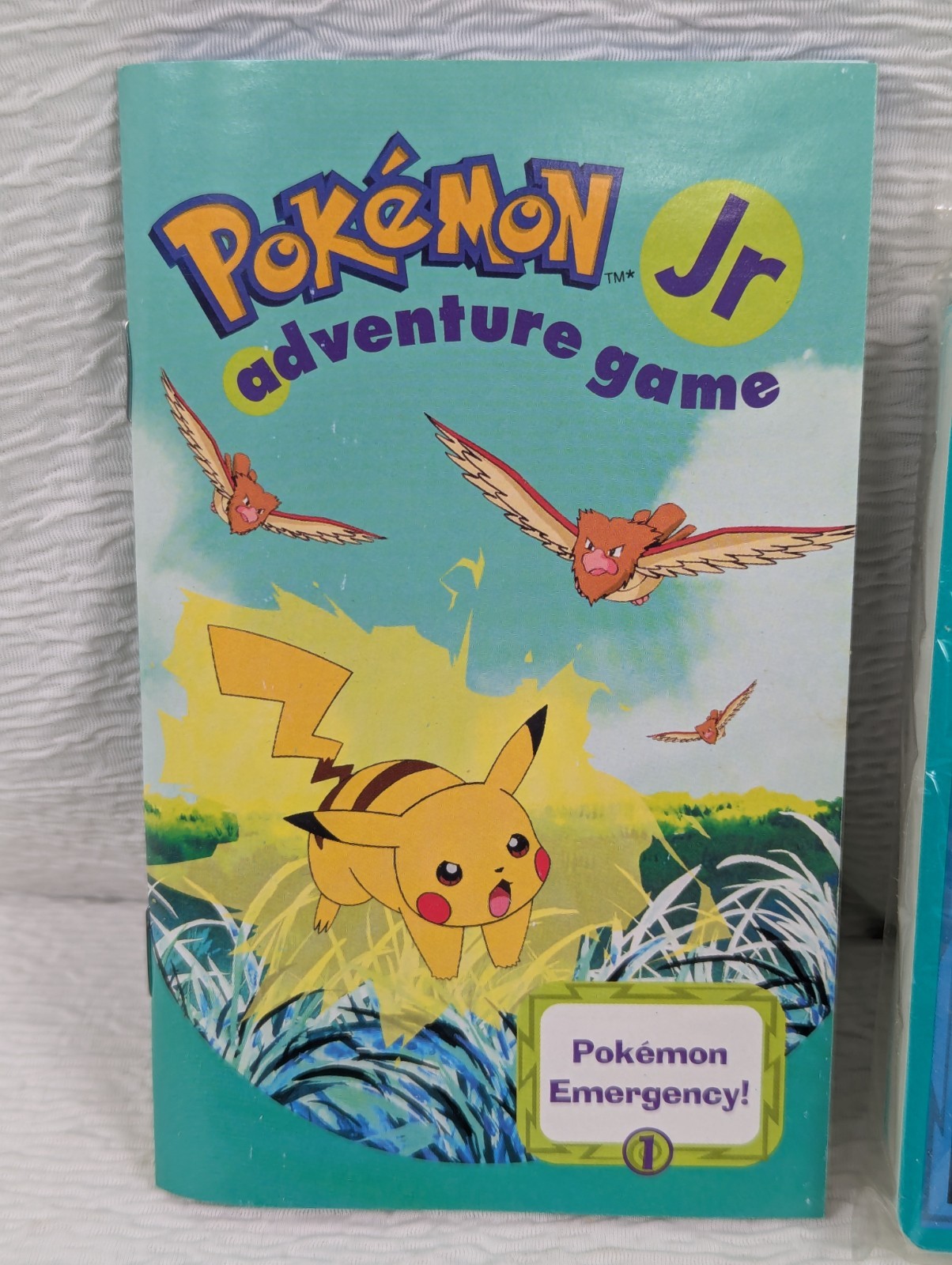 Vintage - Pokemon Jr - Adventure Game - 1999 - Hasbro Card Game Vintage - Pokemon Jr - Adventure Game - 1999 - Hasbro Card Game