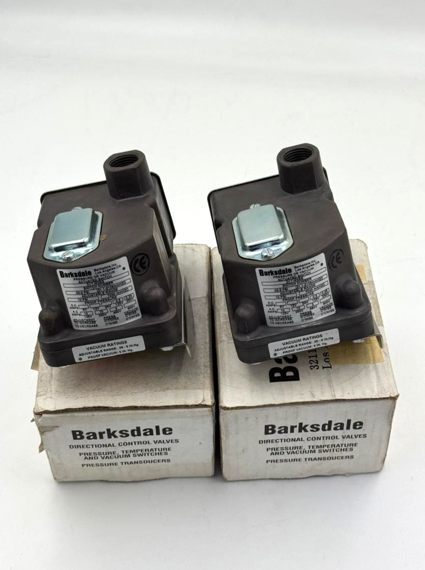 Barksdale D1T-M3SS | Pressure & Vacuum Actuated Switch | Made in USA (  1 pcs)